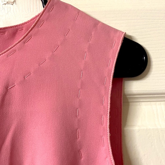 Dolce & Gabbana Pink Mini Sheath Sleeveless Dress With Back Zipper Vintage - Picture 2 of 8